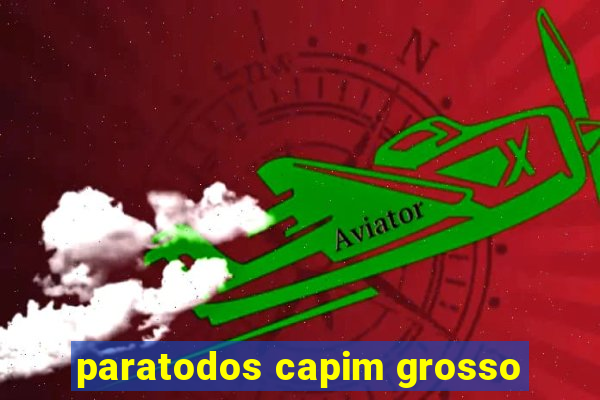 paratodos capim grosso